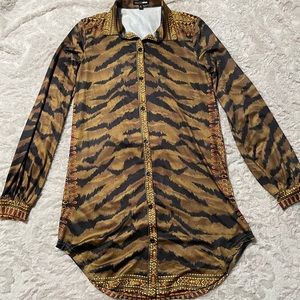 Olive Combo Wild Dress